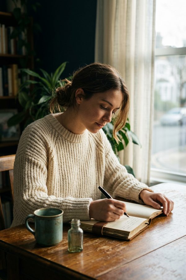 The Blank Page: A Confrontation with the Self